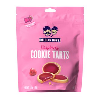 Raspberry Cookie Tarts