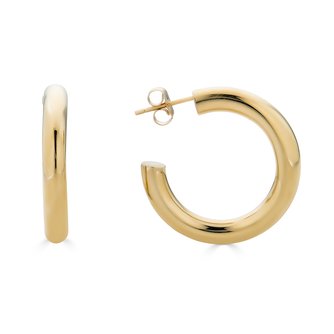 14K Gold Hoop Earrings