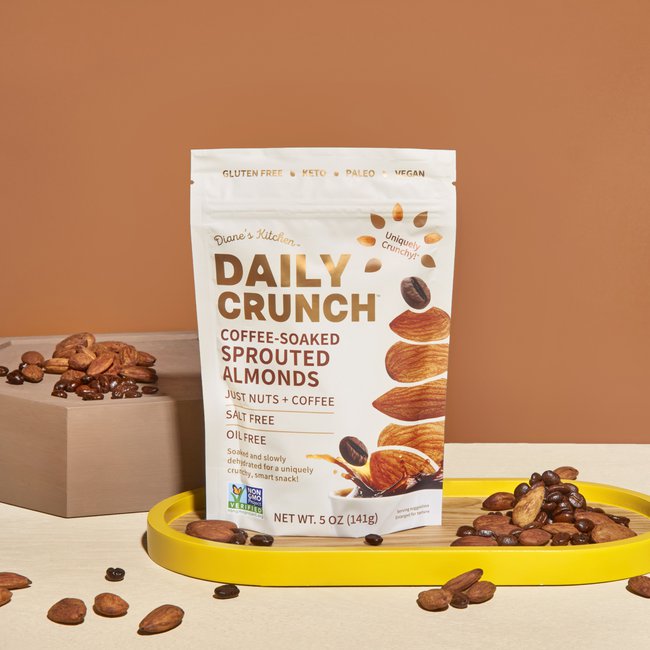 Coffee Soaked Almonds