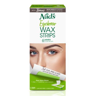 Nad's Eyebrow Wax Strips