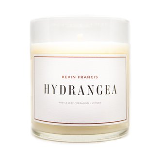 Hydrangea Scented Candle
