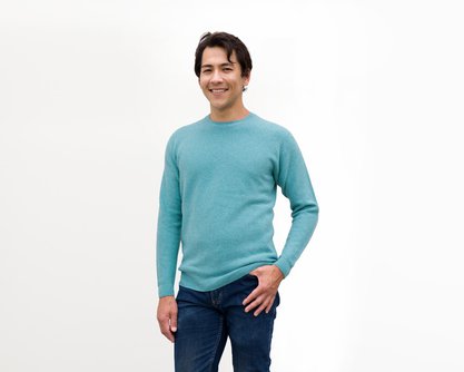 Limited Edition Emerald Blue Sweater - The Jewel of the Sierras