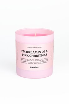 PINK XMAS CANDLE