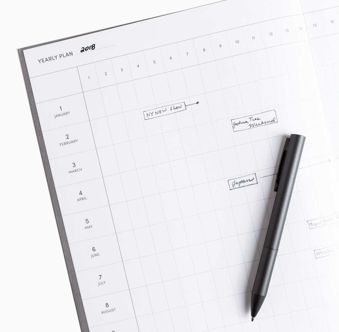 Project Planner, Clay Press Coverage Ready Product Press Hook