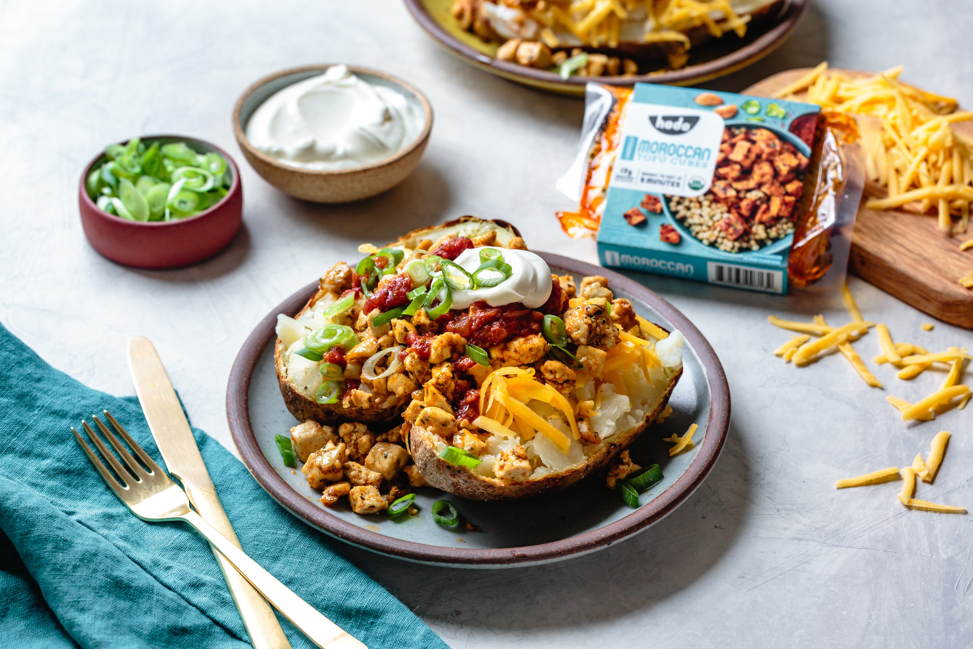 Hodo Moroccan Tofu Cubes Press Coverage Ready Product Press Hook