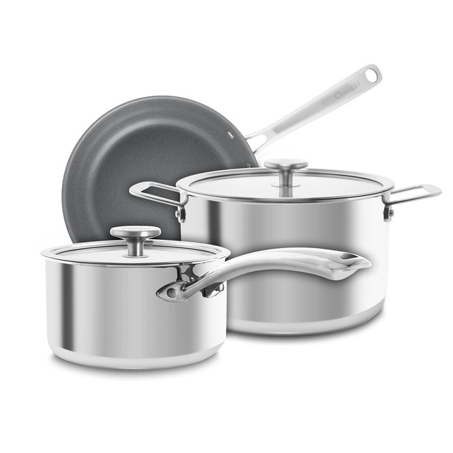 3.Clad Multi-Ply Cookware Set