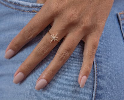 Sora Star Diamond Ring