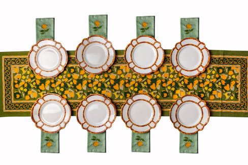 Citrus Summer Tablescape