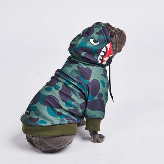 Shark Monster Dog Hoodie