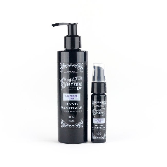 Spinster Sisters Lavender Lime Hand Sanitizer