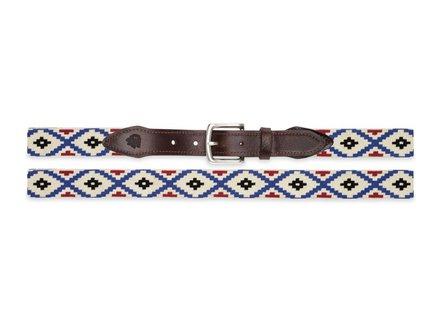 Aztec Needlepoint Belt