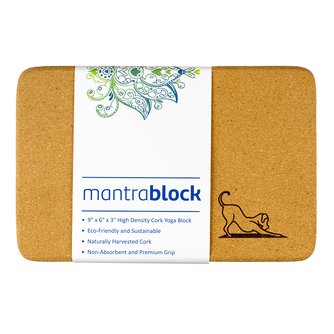 Cork MantraBlock Yoga Block