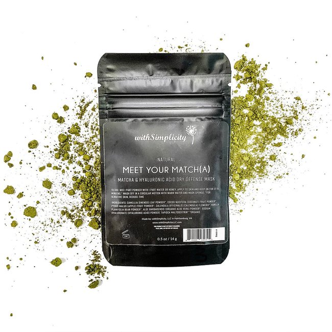 Meet your Match(a) - Matcha & Hyaluronic Acid Dry Defense Mask