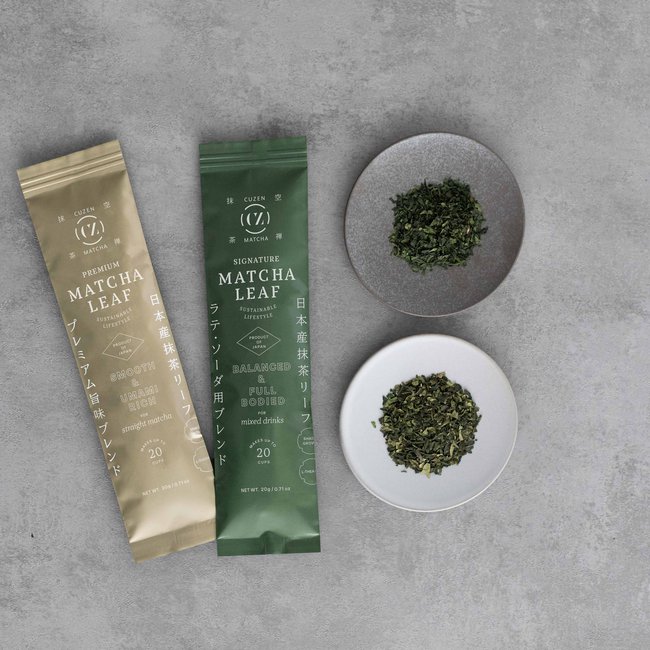 Matcha Leaf Packets
