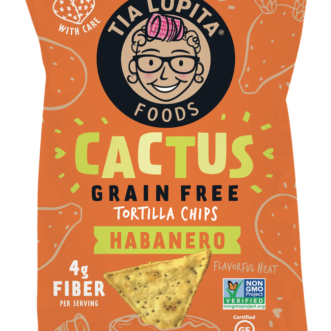 Cactus Grain-Free Tortilla Chips (Habanero)