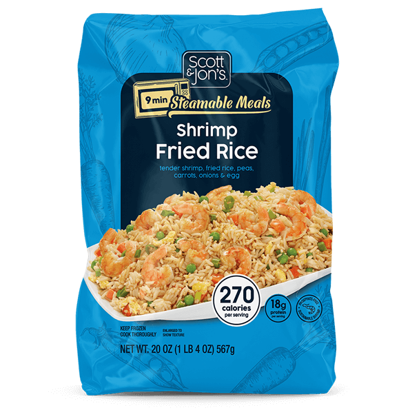 Shrimp Fried Rice Steamable Meal