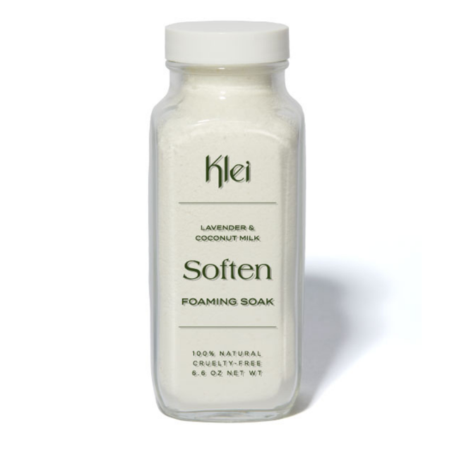 KLEI SOFTEN COCONUT MILK & LAVENDER FOAMING BATH SOAK