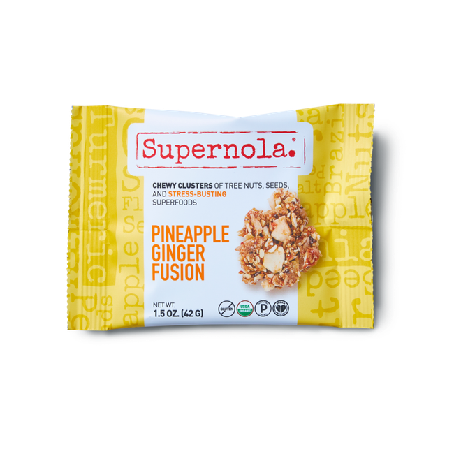 Pineapple Ginger Fusion Chewy Clusters (Box of 12)