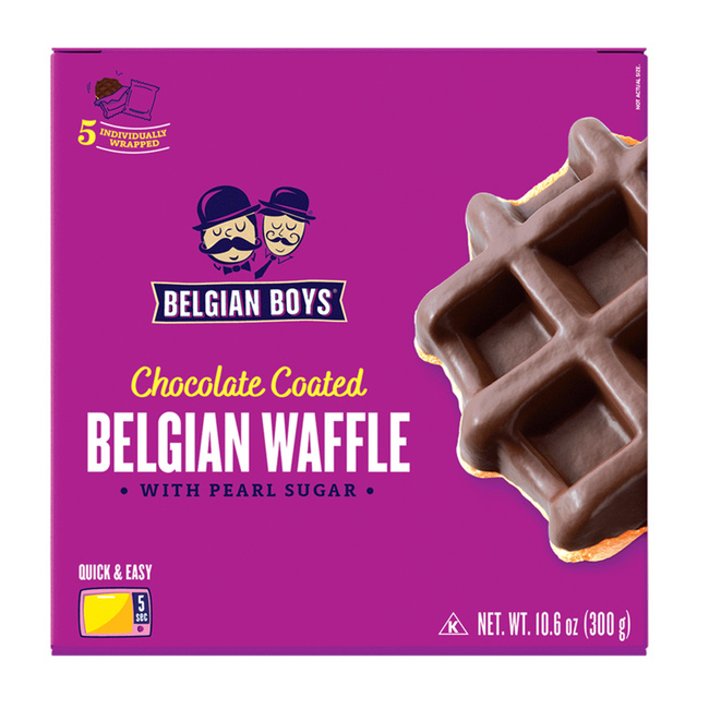 Chocolate Coated Belgian Waffle