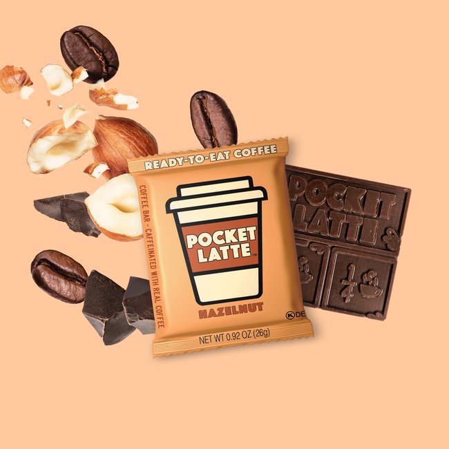 Pocket Latte "Hazelnut" Coffee Bar