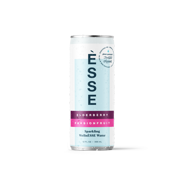 Elderberry Passionfruit Sparkling WellnÈSSE Water