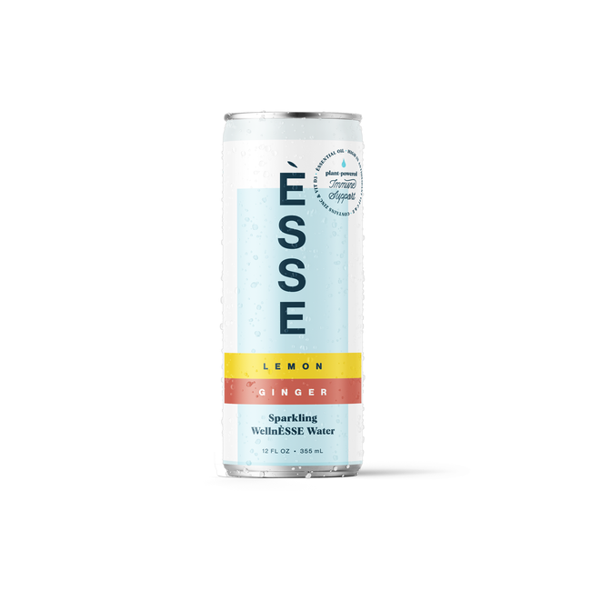 Lemon Ginger Sparkling WellnÈSSE Water