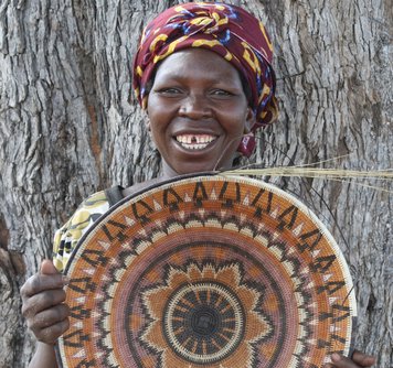 Kavango Basket Starburst Multi