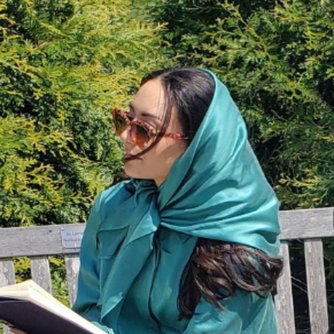 Washable Silk Headscarf